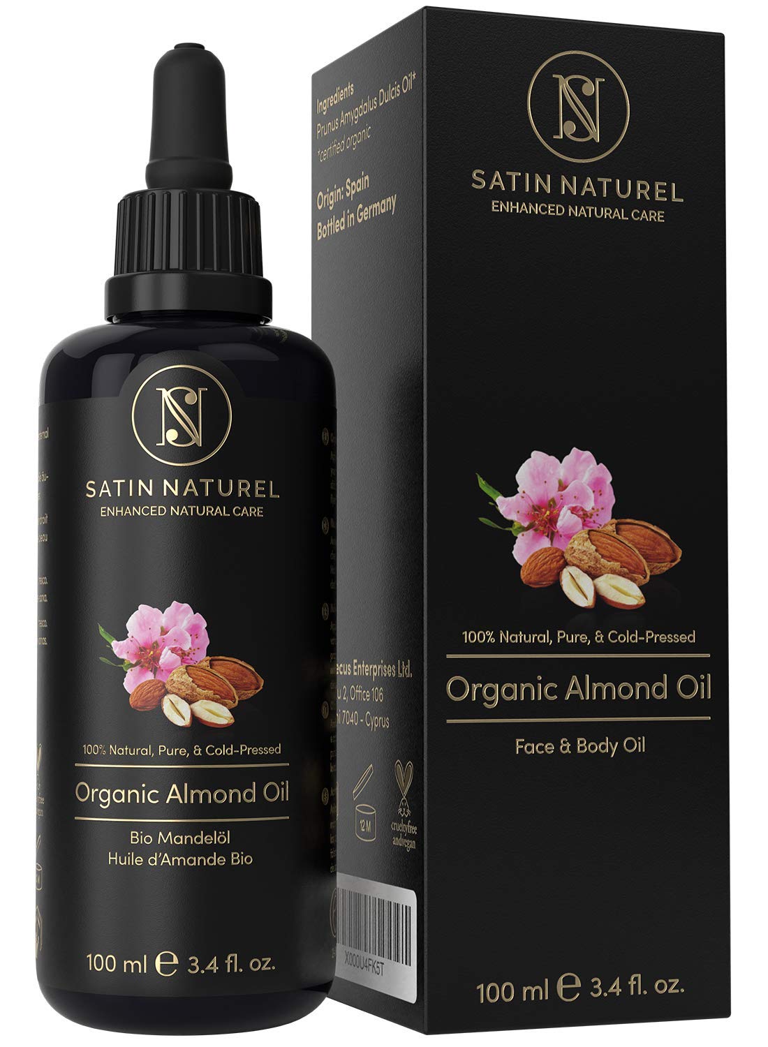 Satin Naturel Bio Mandelöl