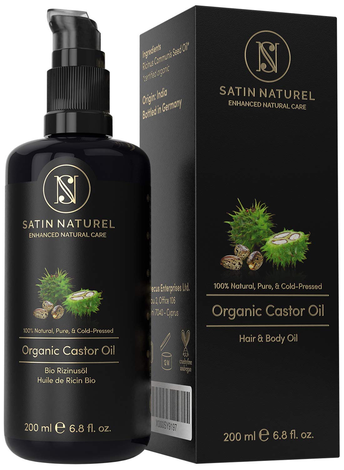 Satin Naturel Bio Rizinusöl